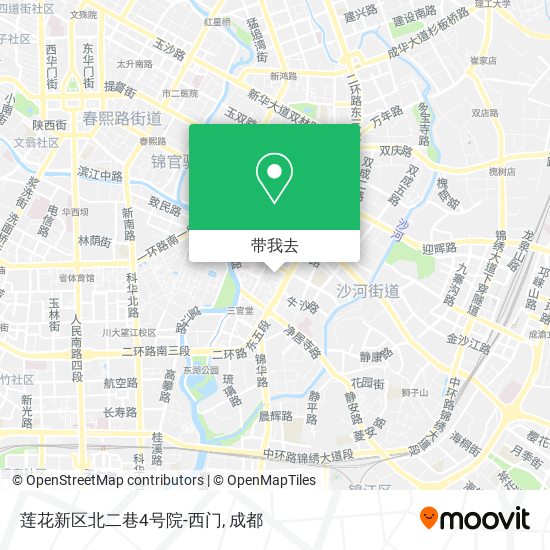 莲花新区北二巷4号院-西门地图