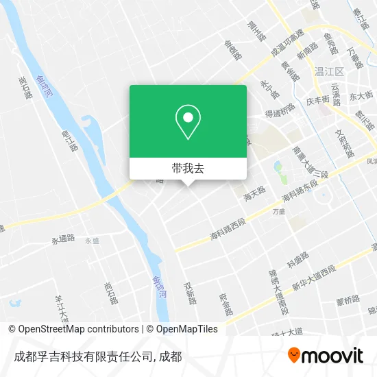 成都孚吉科技有限责任公司地图