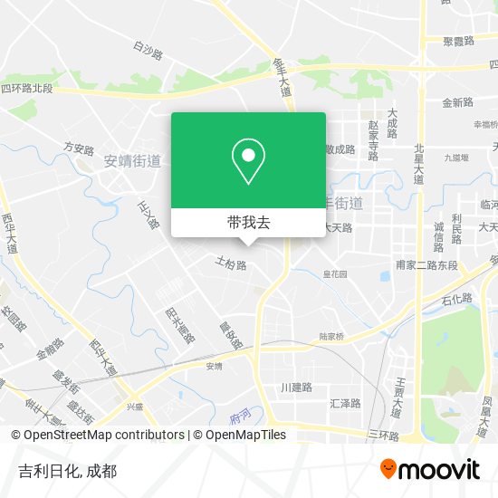 吉利日化地图