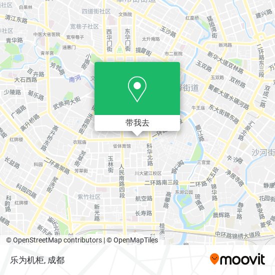 乐为机柜地图