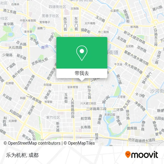 乐为机柜地图