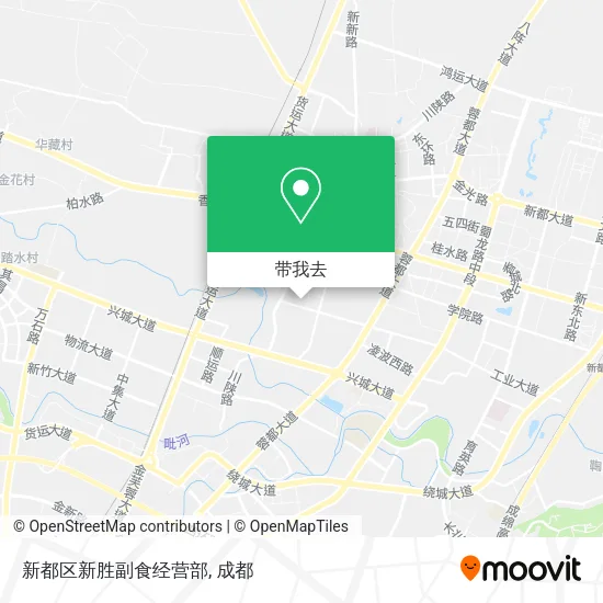 新都区新胜副食经营部地图