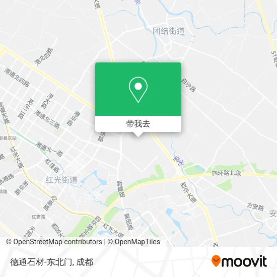 德通石材-东北门地图