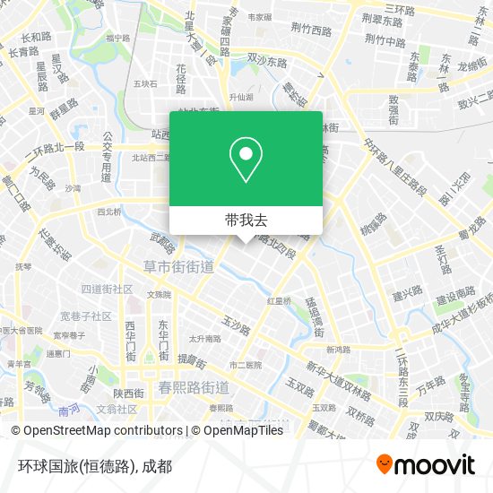 环球国旅(恒德路)地图