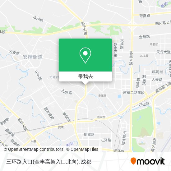 三环路入口(金丰高架入口北向)地图