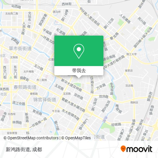 新鸿路街道地图