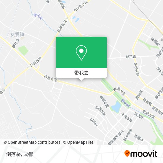 倒落桥地图