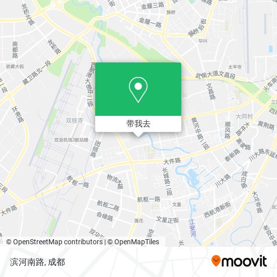 滨河南路地图