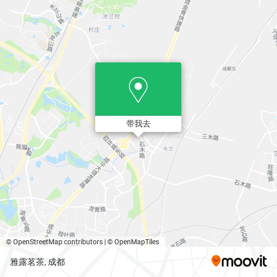 雅露茗茶地图