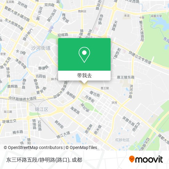 东三环路五段/静明路(路口)地图