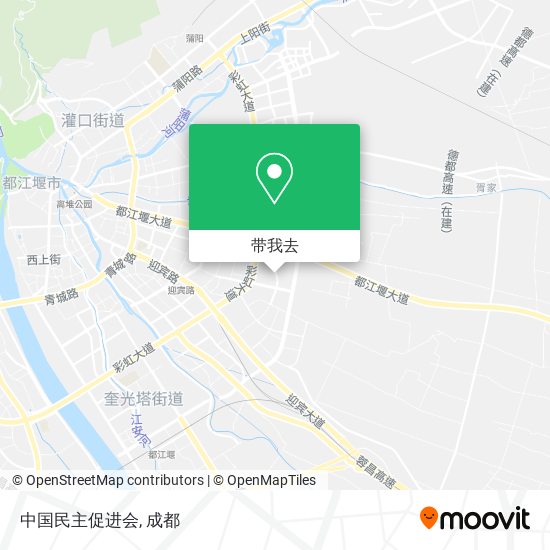 中国民主促进会地图