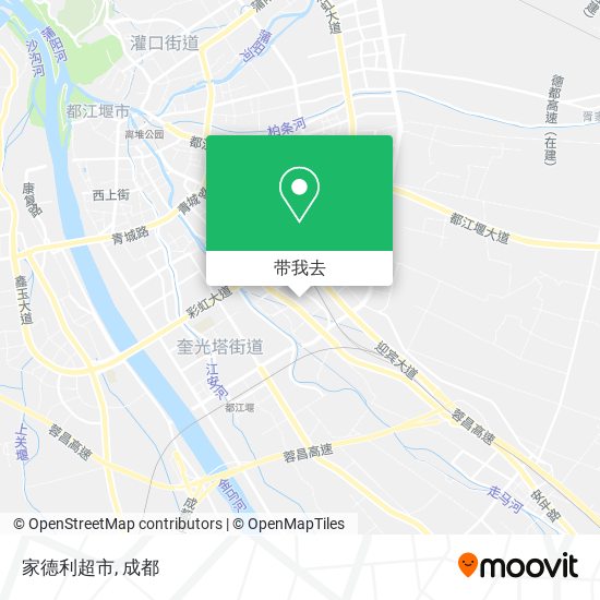 家德利超市地图