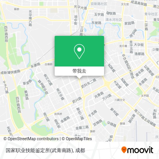 国家职业技能鉴定所(武青南路)地图