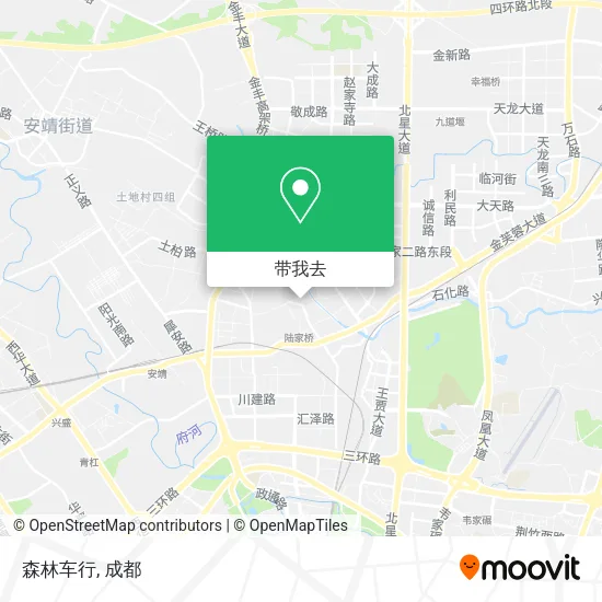森林车行地图
