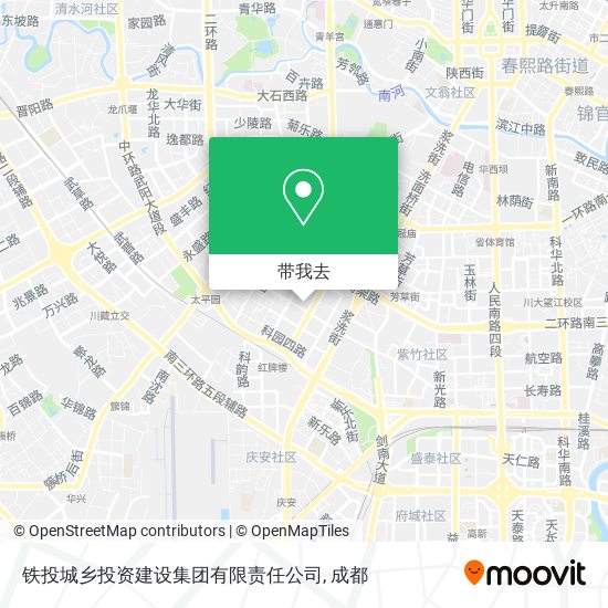 铁投城乡投资建设集团有限责任公司地图
