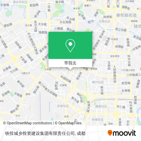 铁投城乡投资建设集团有限责任公司地图