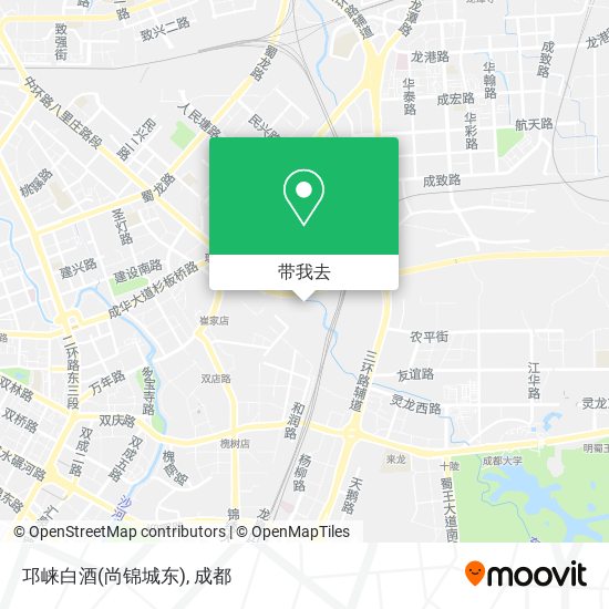邛崃白酒(尚锦城东)地图