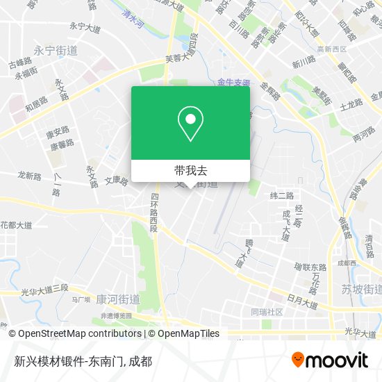 新兴模材锻件-东南门地图