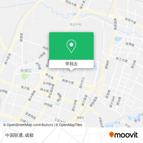 中国联通地图