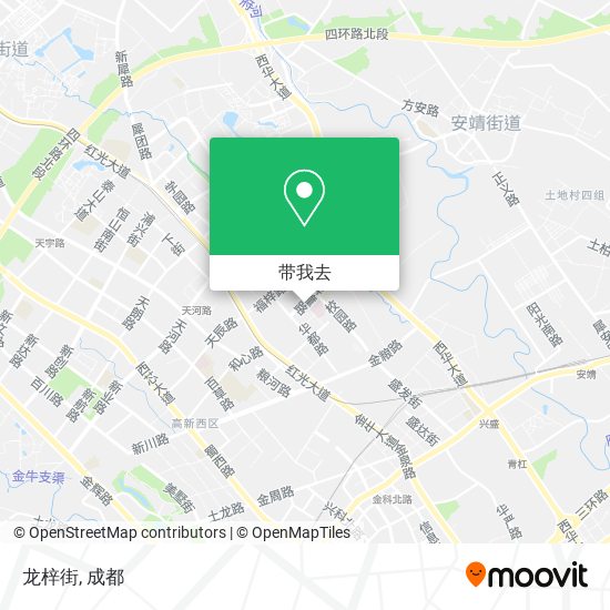 龙梓街地图