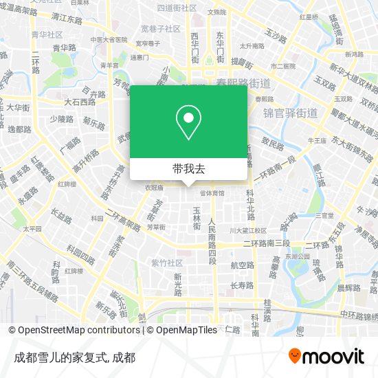 成都雪儿的家复式地图