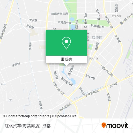 红枫汽车(海棠湾店)地图