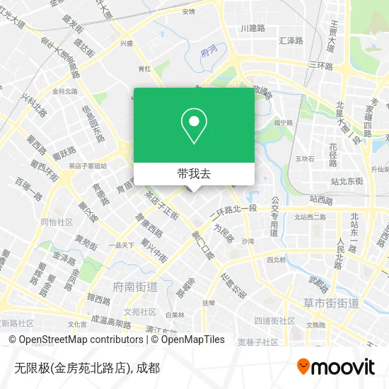 无限极(金房苑北路店)地图