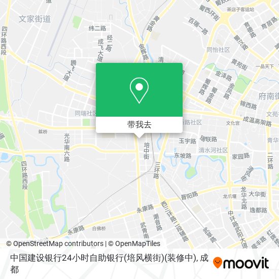 中国建设银行24小时自助银行(培风横街)(装修中)地图