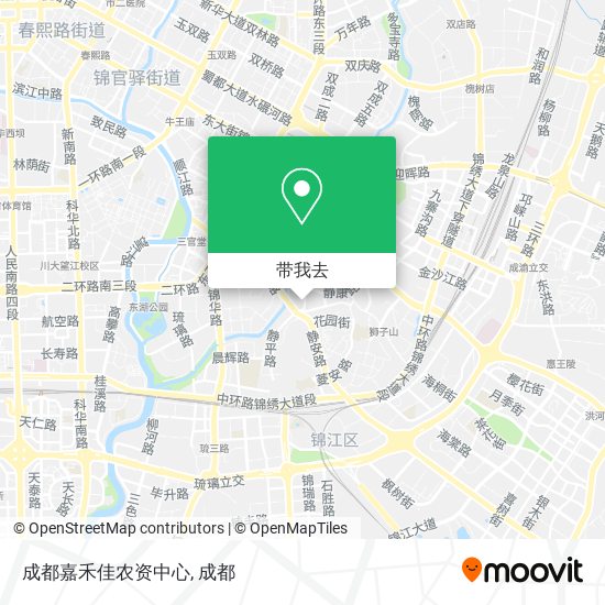 成都嘉禾佳农资中心地图