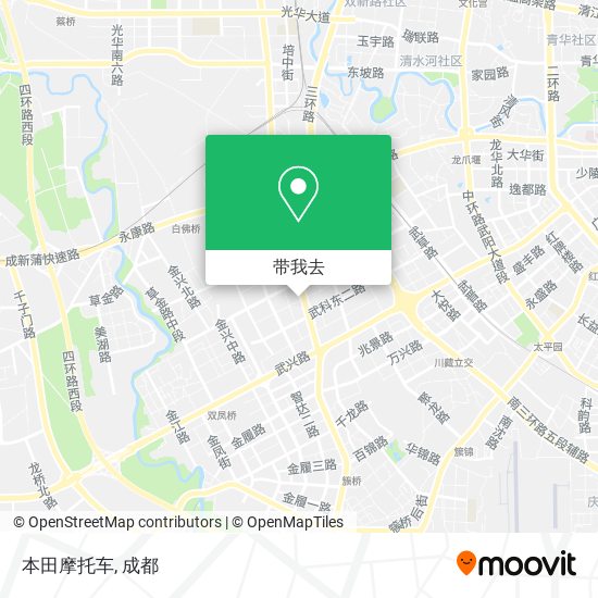 本田摩托车地图