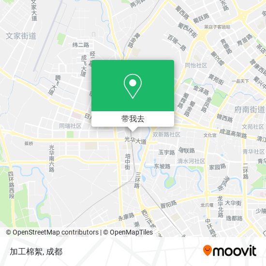 加工棉絮地图