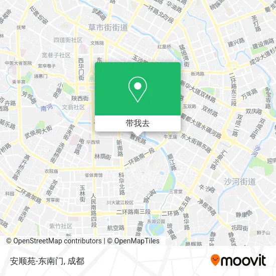 安顺苑-东南门地图