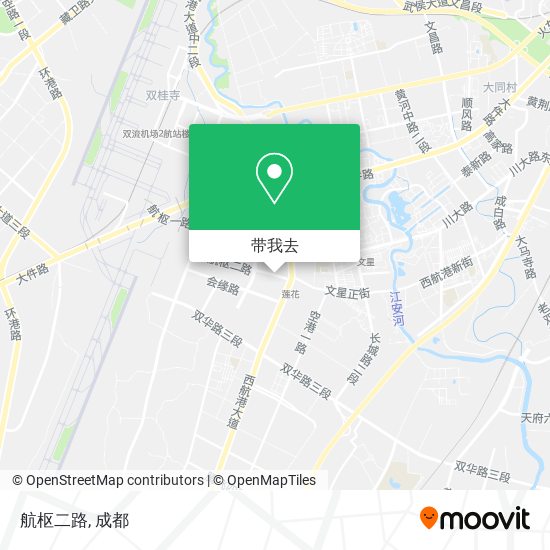 航枢二路地图