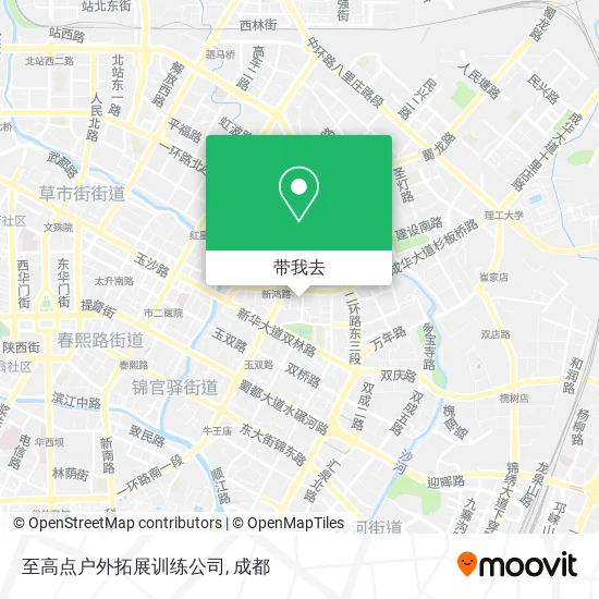 至高点户外拓展训练公司地图