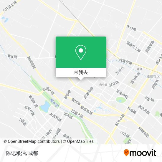 陈记粮油地图