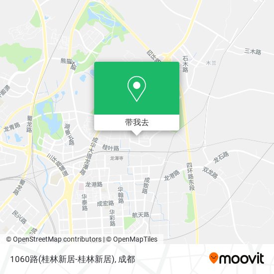 1060路(桂林新居-桂林新居)地图