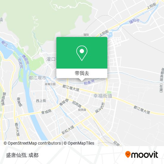 盛唐仙指地图