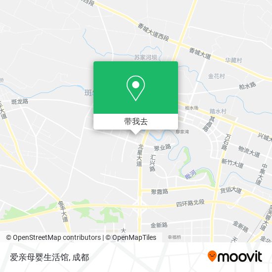 爱亲母婴生活馆地图