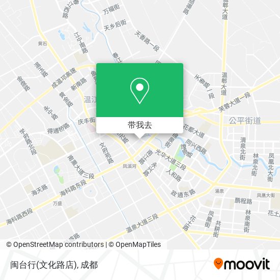 闽台行(文化路店)地图