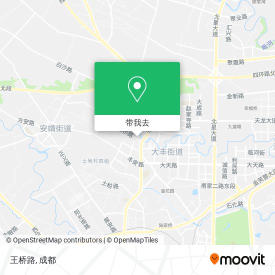 王桥路地图