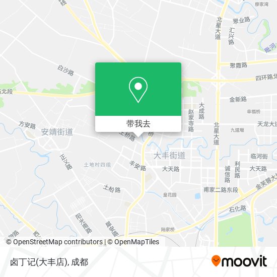 卤丁记(大丰店)地图