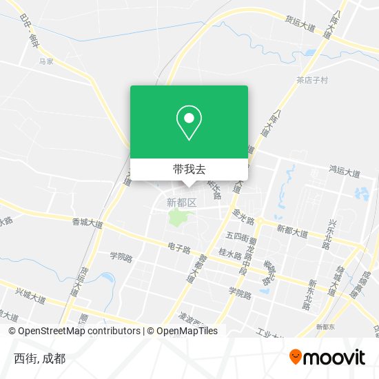 西街地图