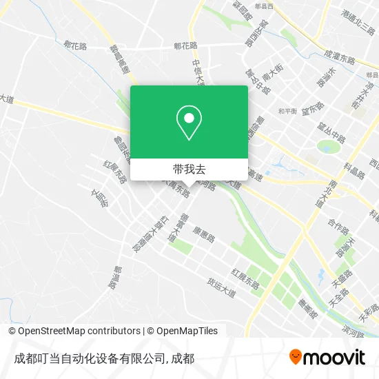 成都叮当自动化设备有限公司地图