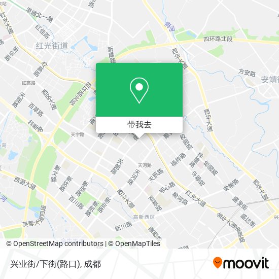 兴业街/下街(路口)地图