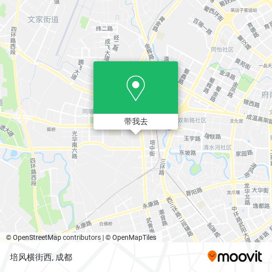 培风横街西地图