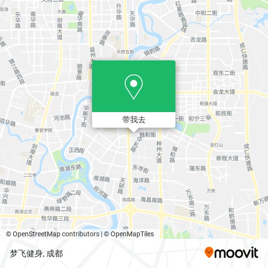 梦飞健身地图