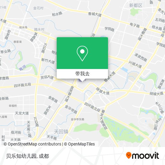贝乐知幼儿园地图
