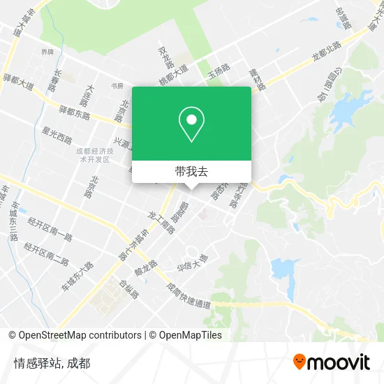 情感驿站地图