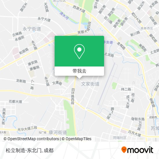 松立制造-东北门地图