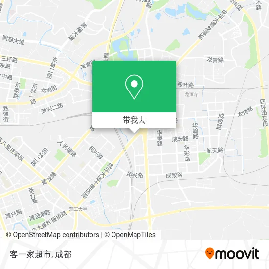 客一家超市地图